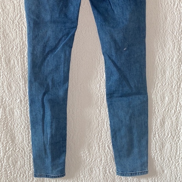 Free People Distressed Skinny Ankle High Rise Jeans - Picture 10 of 15